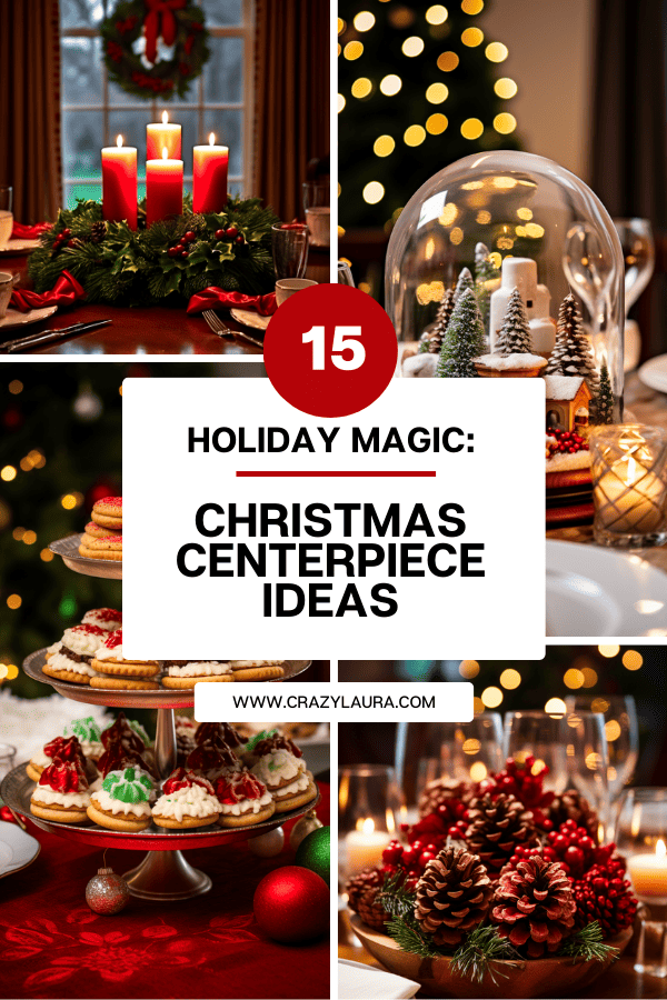 Holiday Magic: 15 Christmas Centerpiece Ideas