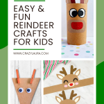 17+ Easy and Fun Reindeer Crafts for Kids