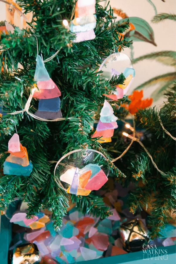 Beach Glass Ornaments