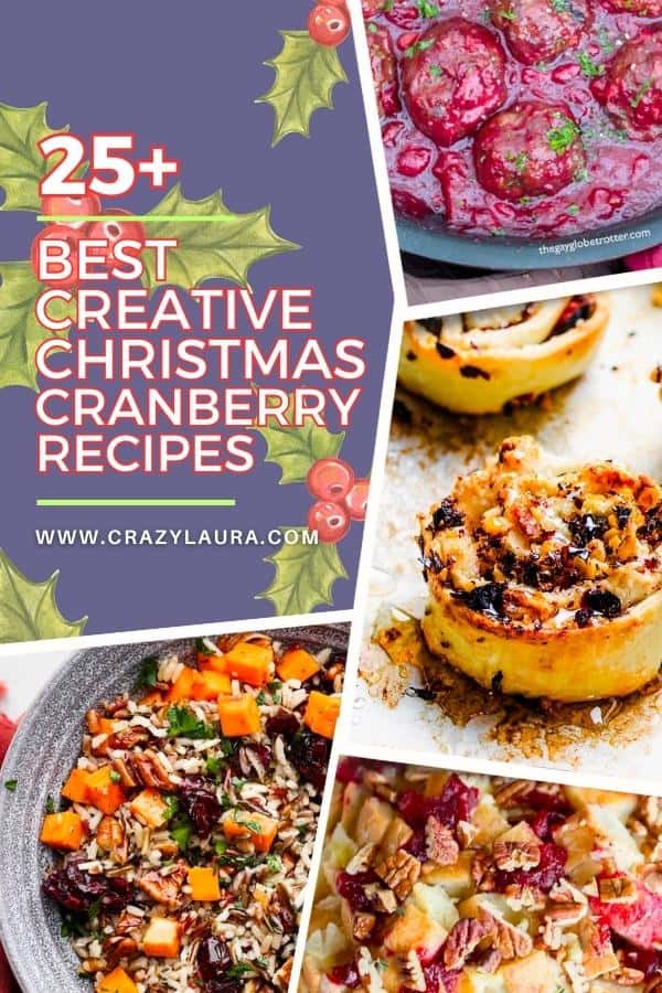 Festive Feast with 25+ Cranberry Christmas Recipes