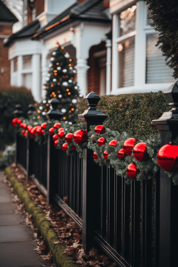 Garland along Fences and Railings