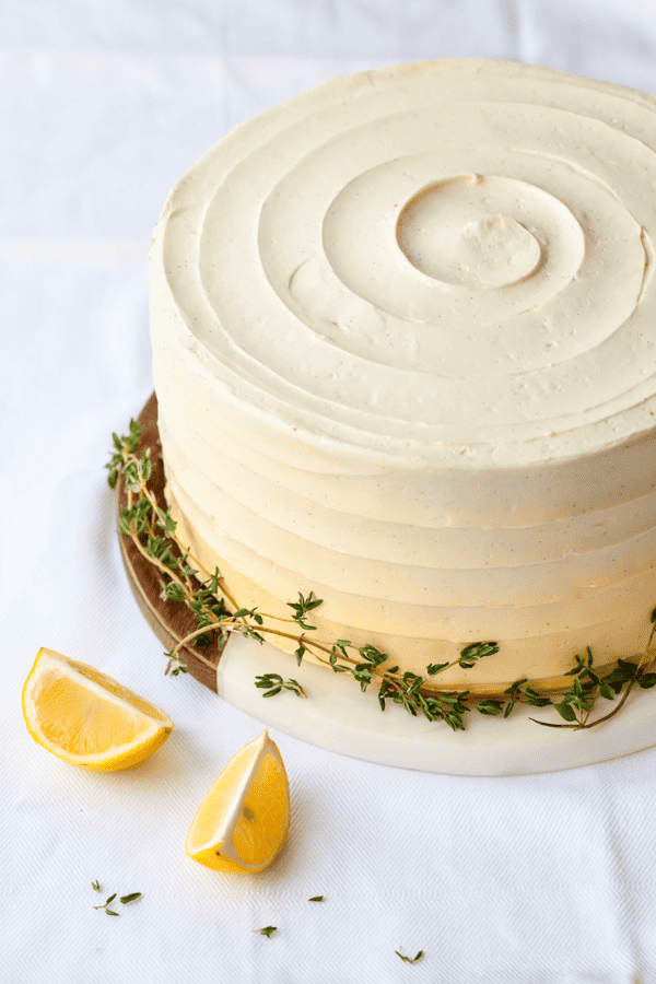 Lemon Thyme Cake