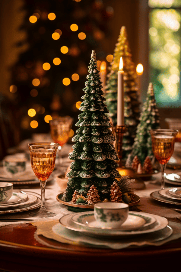 Miniature Christmas Tree Forest