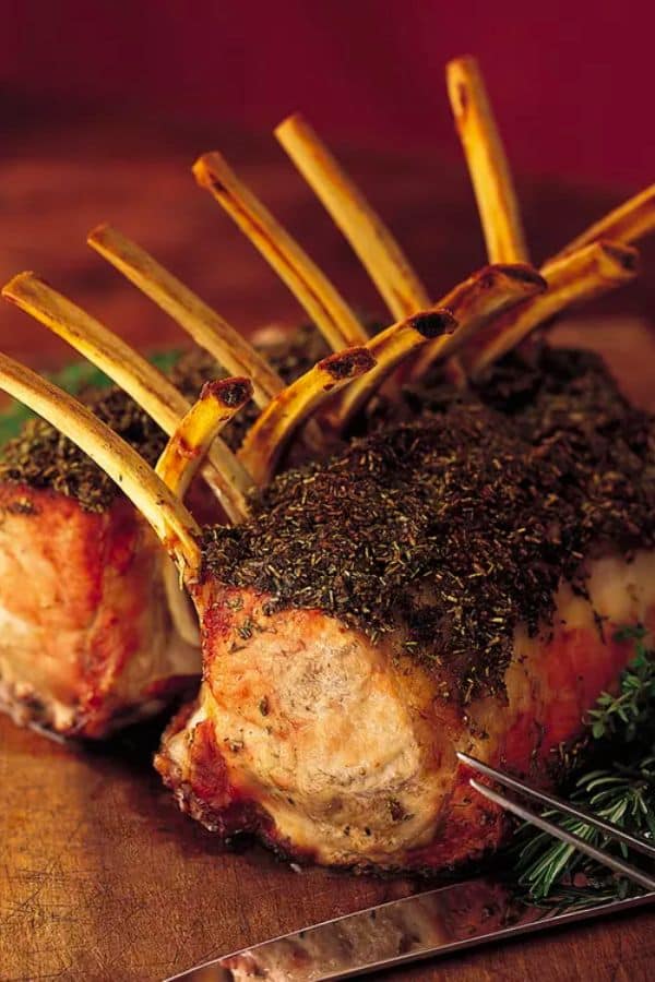 ROASTED RACK OF VEAL