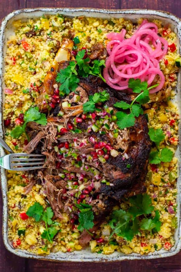 SLOW COOKED MOROCCAN LAMB