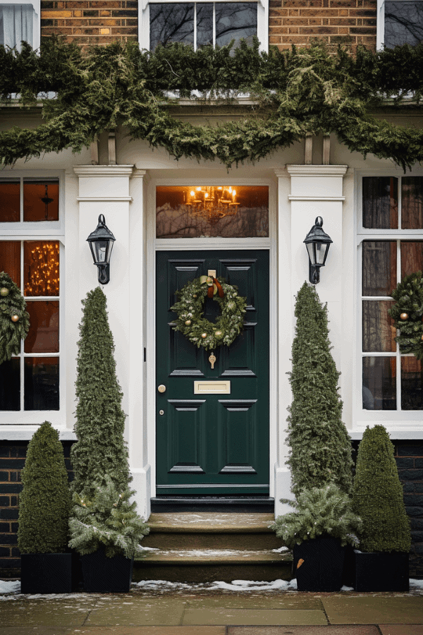 Wreaths on Doors and Windows