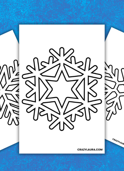 3 Free Snowflake Stencil Templates to Download