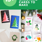 15+ Fun DIY Christmas Cards To Make