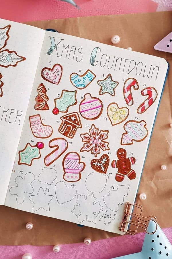 CHRISTMAS COOKIES COUNTDOWN