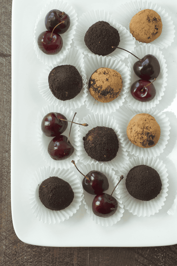Chocolate Truffles with Goat Cheese