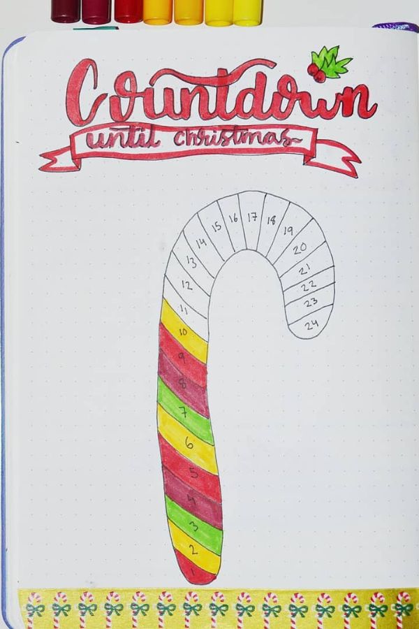 GIANT CANDY CANE COUNTDOWN