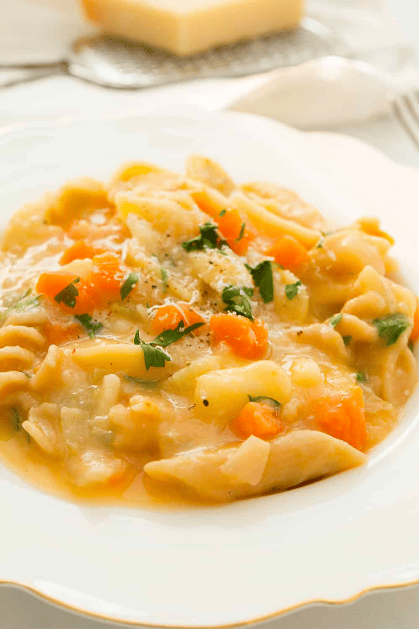 Italian Potato Pasta Soup