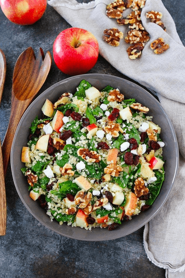 Quinoa Salad with Goat Cheese
