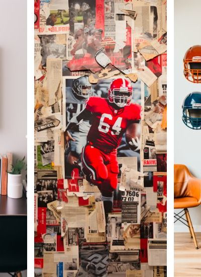15+ Inspiring Football-Themed DIY Wall Art Ideas for True Fans