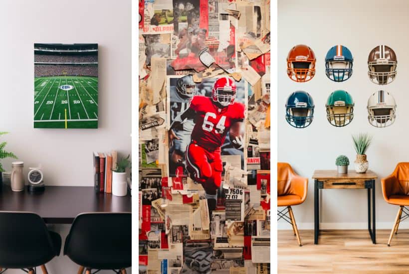 15+ Epic Football DIY Wall Art Ideas To Kick Up Your Decor