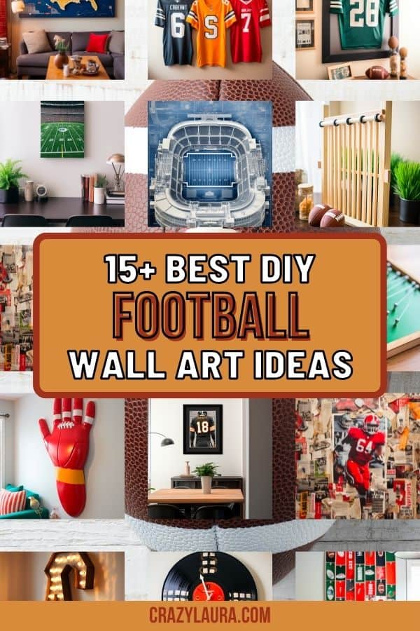 Best DIY Football-Themed Wall Art
