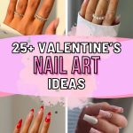 Hearts Flutter for These V-Day Manis