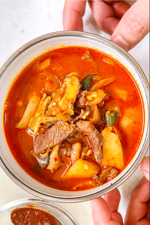 Hot and Fiery Gochujang Stew (Jjigae)