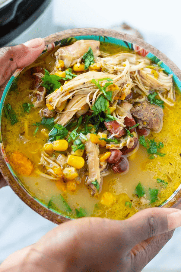 Jamaican Jerk Chicken Soup
