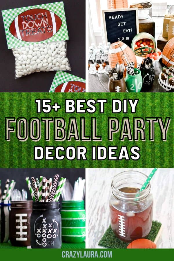 Score Big With These 15+ DIY Football Party Decor Ideas