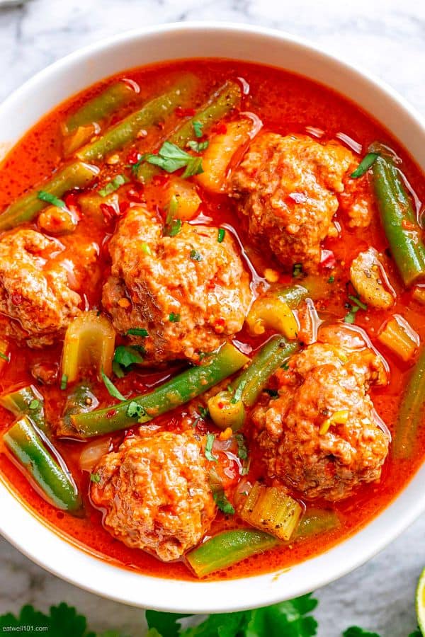 MEXICAN MEATBALL SOUP