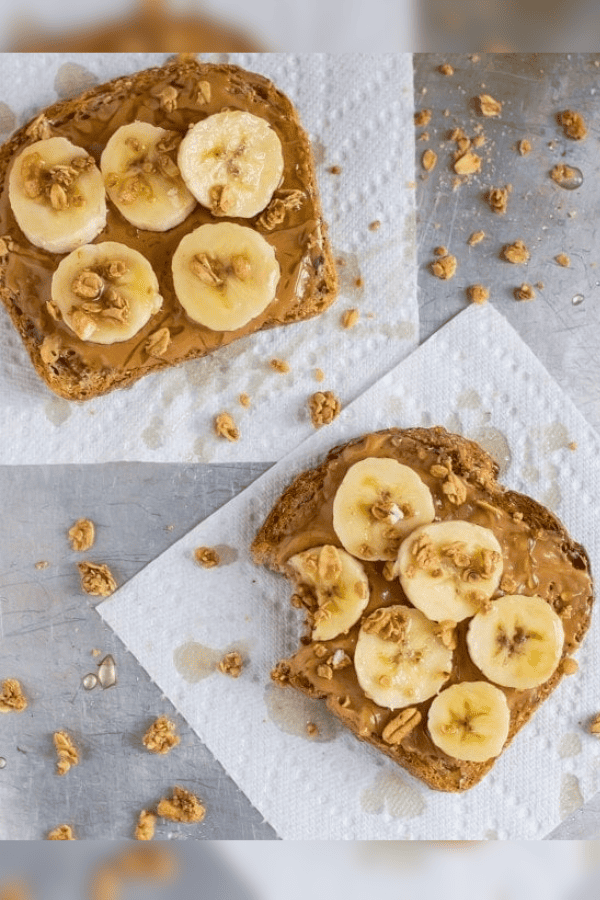 Peanut Butter and Banana on Toast