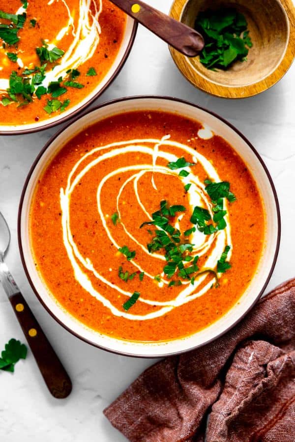 ROASTED RED PEPPER SOUP
