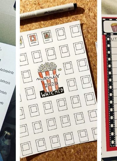 15+ Bullet Journal Movie Trackers To Unlock Cinema Magic With