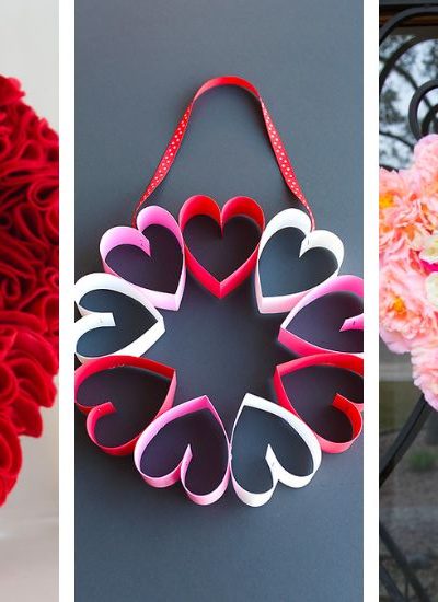 25+ Adorable DIY Valentine's Day Wreath Ideas to Fill Your Home with Love