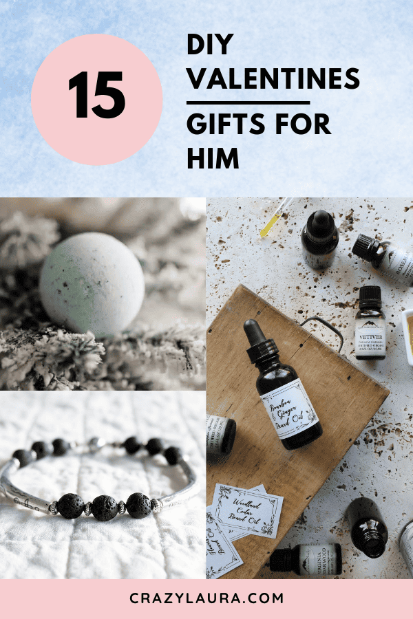 Crafting Love: 15 DIY Valentines Day Gifts For Him - Crazy Laura