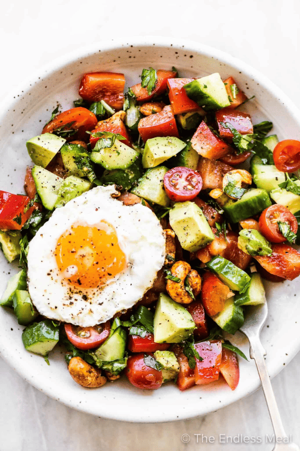 Healthy Breakfast Salad