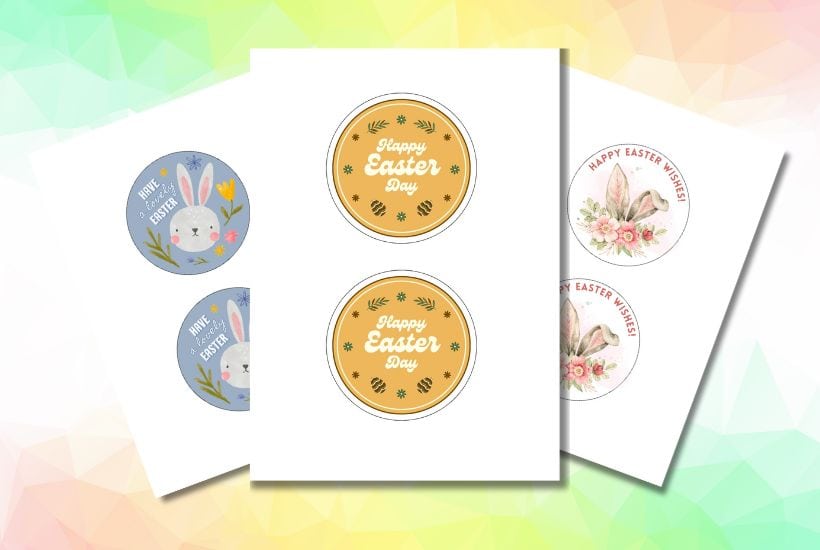 10+ Egg-citing Easter-themed Stickers for Your Planner