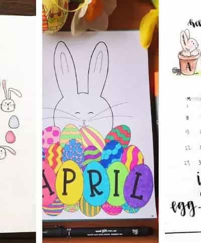 20+ Egg-cellent Easter Bullet Journal Ideas To Hop Into Spring