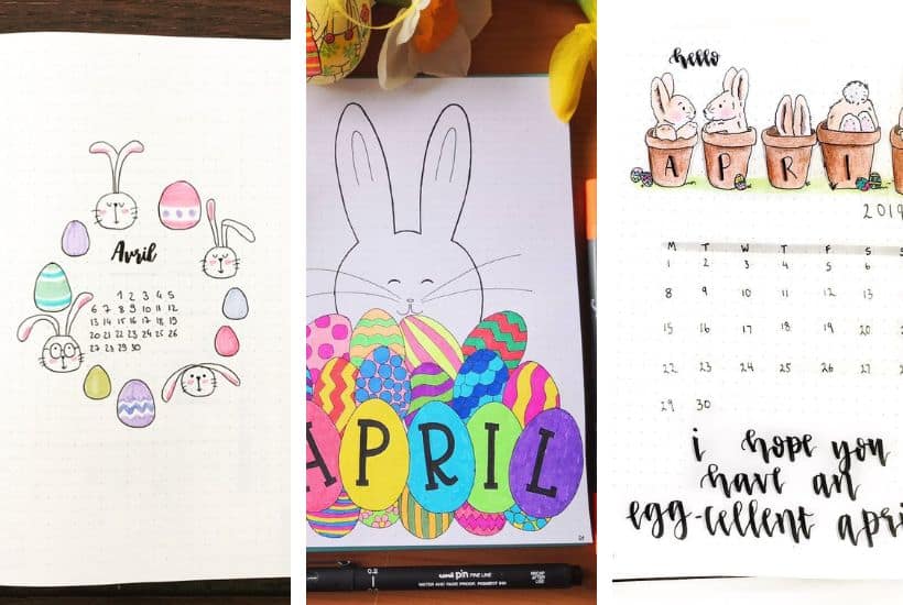 20+ Egg-cellent Easter Bullet Journal Ideas To Hop Into Spring