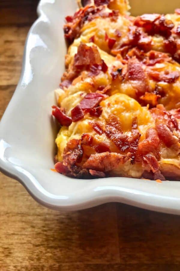 BACON, EGG, AND CHEESE BISCUIT BAKE
