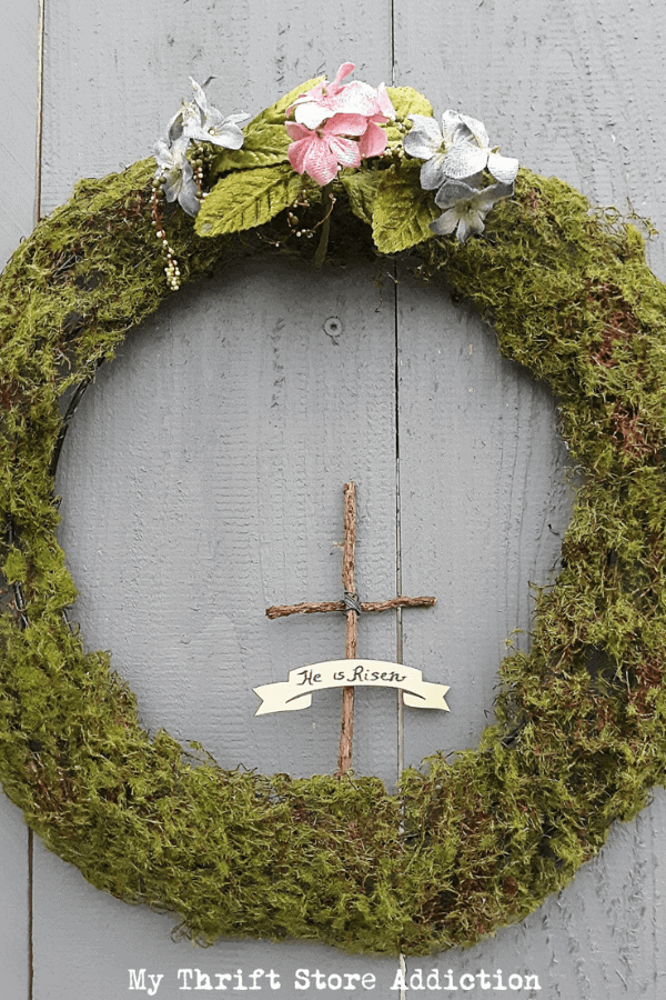 Easter Mossy Wreath