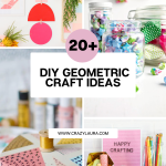 20+ Awesome DIY Geometric Craft Ideas To Make