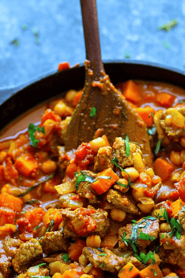 One-Pot Beef Sweet Potato Curry