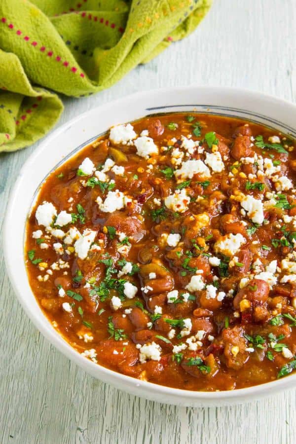 PORK CHILI RECIPE WITH ROASTED HATCH CHILES