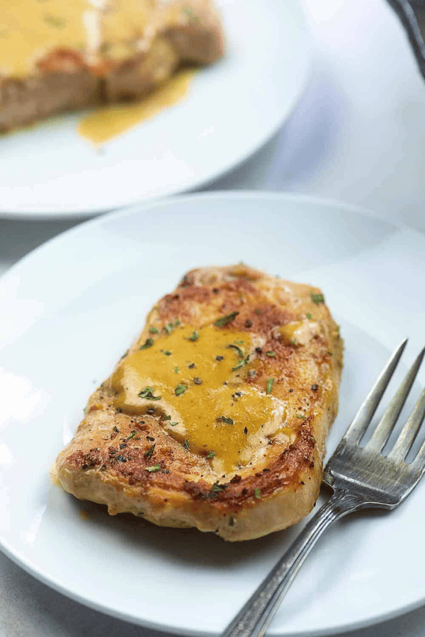 Pork Chops With Dijon Sauce