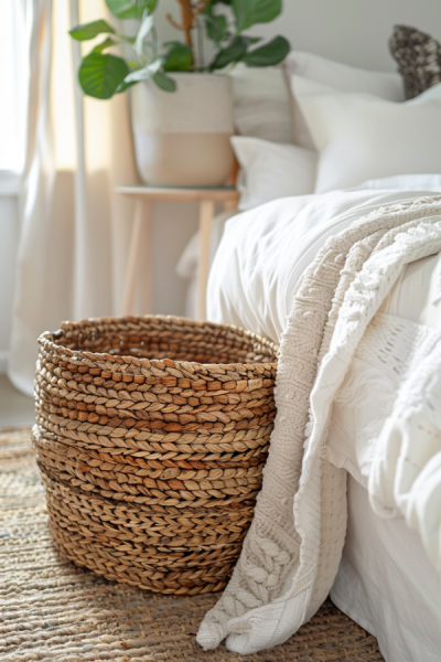 Image showcasing 15+ Neutral Minimalist Bedroom Decor Ideas - Crazy Laura