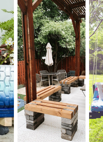 15+ Chic & Functional DIY Outdoor Furniture Ideas