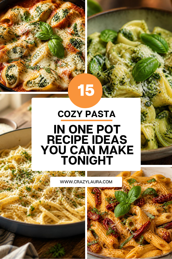 Cozy Pasta in One Pot Recipe Ideas You Can Make Tonight