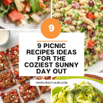 9 Picnic Recipes Ideas for the Coziest Sunny Day Out