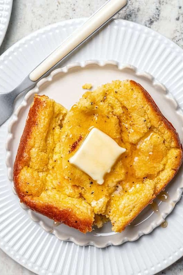 Spoon Bread for Thanksgiving dinner