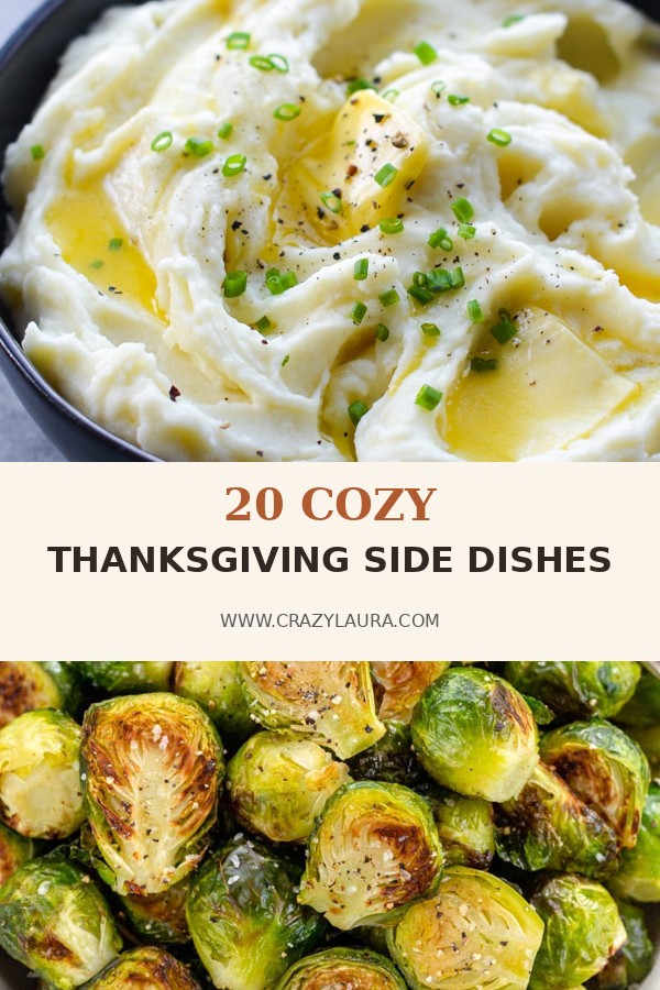 20 cozy Thanksgiving side dishes pin